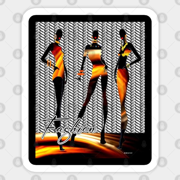 African Fashion Sticker by Afrocentric-Redman4u2